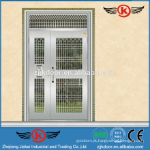 JK-SS9066 mãe filho porta design decorativo aço inoxidável porta segurança